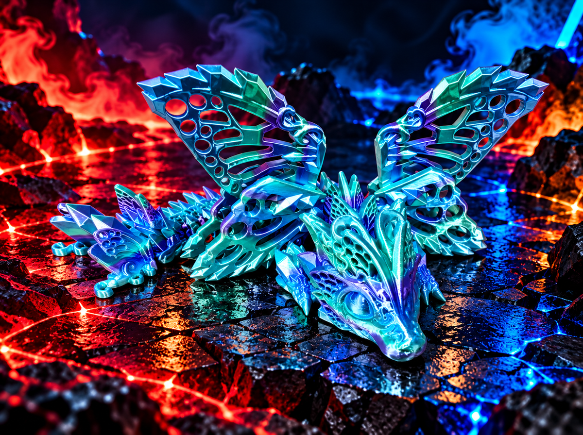 Baby Fae Wolf Dragon