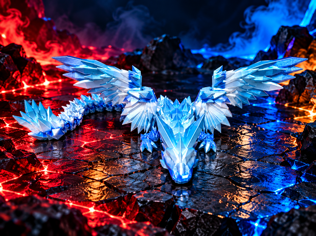 Crystal Wing Dragon Large
