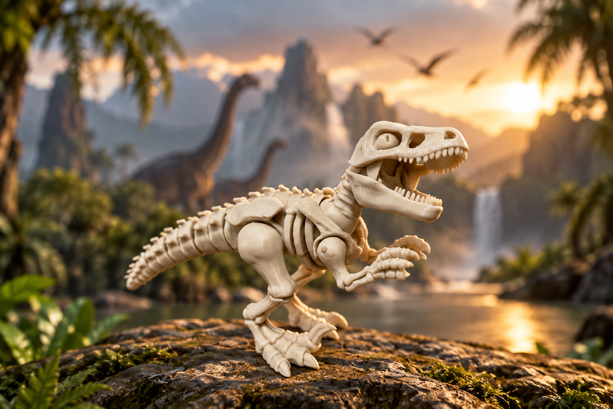 Velociraptor Skeleton